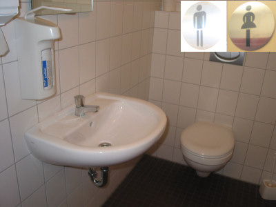 Der Sanit&auml;rbereich